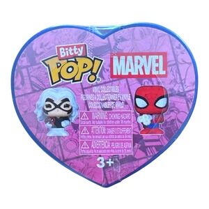 Funko Bitty Pop Marvel Vinyl 1in Blue NWT Valentines Day Superhero Aesthetic